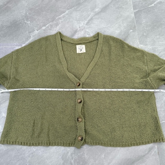 Women’s Billabong Button Down Knit V-Neck Cardigan Sweater Size Large - Picture 15 of 16